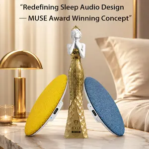 OOBANG Mini Sleep Sound Machine, Noise SoundMachine with 3 Sounds, Cordless Sleep PillowSpeaker, Noise Machine with Timer for Home,Bedroom, Travel and Office