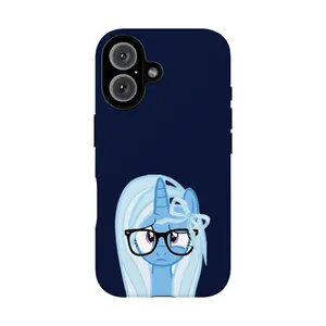 Anime-Style Chibi "My Little Pony" 2-in-1 Film Phone Case — Compatible with iPhone 12, 13, 14, 15, 16, 17 Series — Shockproof Hard Case with High-Definition Printing and Durable Protection