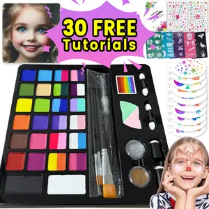 Face Painting Kit with 30 FREE Tutorials