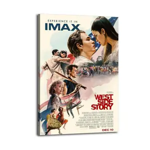 West Side Story Gift For Friend Poster Bed Room Living Room Decor Modern Aesthetic Modern Aesthetic Office Gym Art Posters For Dorm Wall Decor