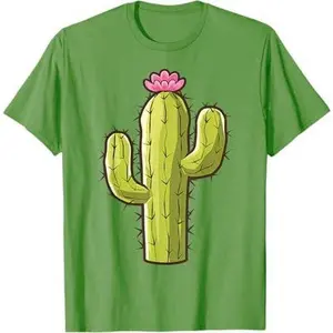Cactus Shirt Adult Kids Men Women Cactus Costume T-Shirt