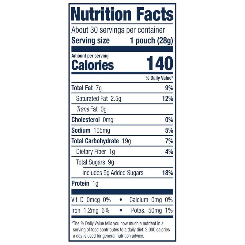 Original Recipe Chocolate Chip Bite-Size Cookies, 30 Pack Box, 30 oz