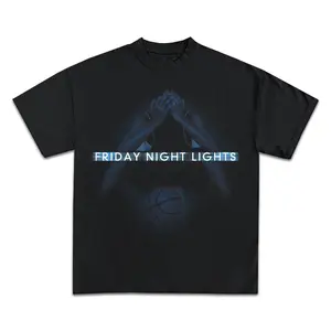 J. Cole Friday Night Lights Graphic Tee, Y2K Rap Streetwear T-Shirt, Unisex Crew Neck, Vintage Hip-Hop Graphic, Sports Style, Casual Cotton Fit