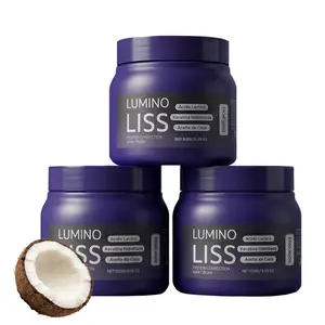 Protein-based smoothing and straightening cream: Instantly smooths, tames frizz, repairs dryness, and restores a mirror-like shine to straight hair.