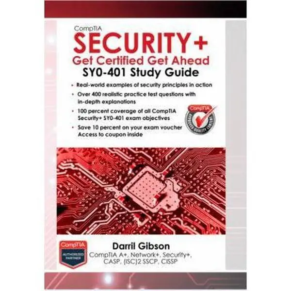 USED Book - Comptia Security+: Get Certified Get Ahead by Gibson, Darril (Paperback) - english
