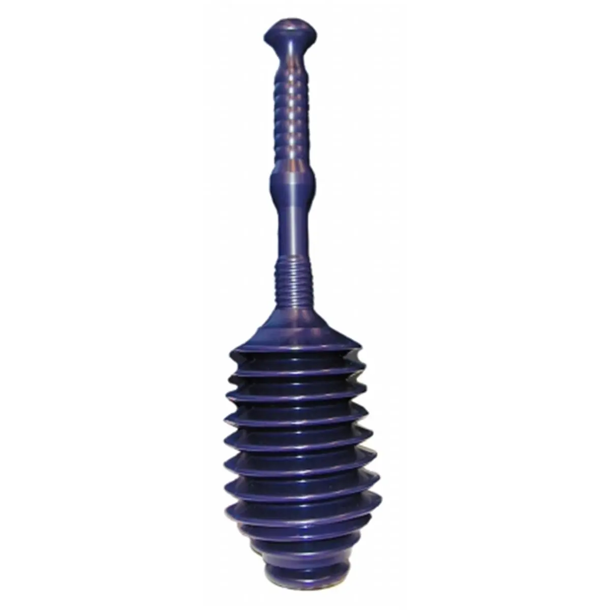 212 MAIN Dark Blue Master Plunger MP100-1, Powerful Plunge Blast Toilet Unclogging Tool, Standard Fit for All Toilet Fixtures, Essential Plumbing Tool