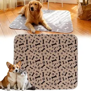 Washable Pee Pads for Dogs with Pheromone Attraction, Reusable Puppy Pads, Waterproof Non-Slip Training Pad, 32 × 36 in, Pet-Friendly for Crates, Apartments, Puppy Supplies (TWO  Unit)