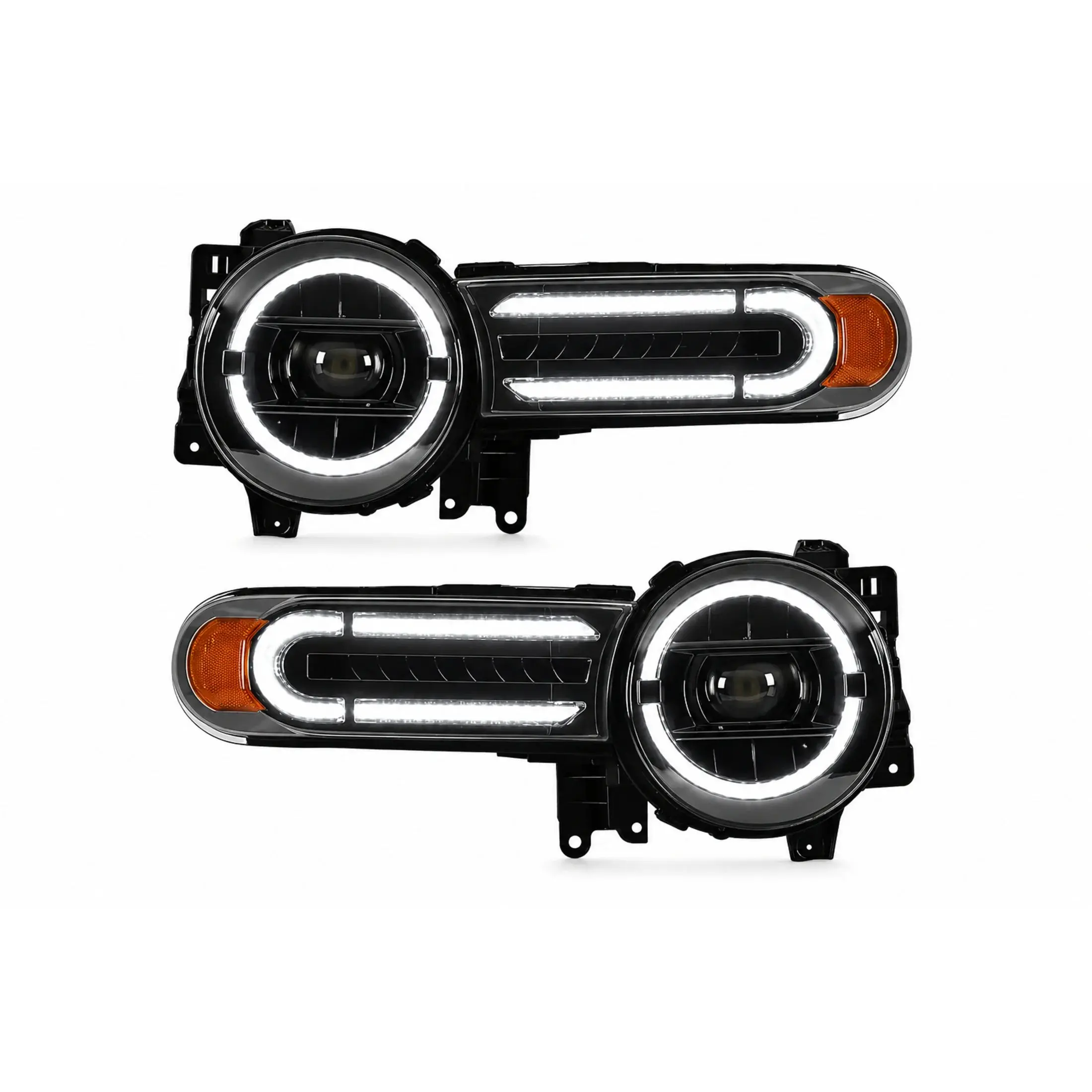 2007-2014 Toyota FJ Cruiser LED Projector Headlights Assembly