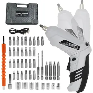 Small Electric , Mini Drill Set, Rechargeable 3.6V Cordless  with  Driver Bits, Power Tool for Small Projects &  Use