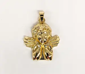 Plated Angel Pendant