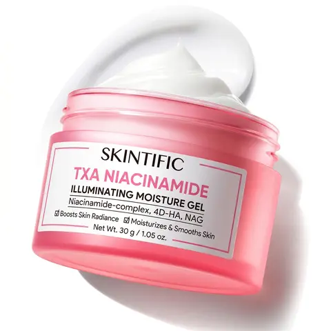 [SKINTIFIC] TXA Niacinamide Brightening Moisture Gel - Clinically Proven Skin Brightener with Alpha Arbutin & Tranexamic Acid for Oil Control & Redness Relief, Cruelty-Free, Black Friday Gifts, Holiday Gifts