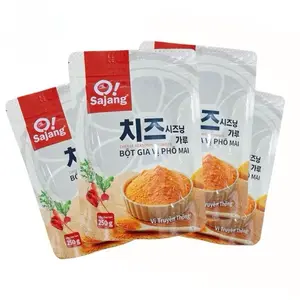 Sajang Korean Cheese Powder 250g - Traditional Cheddar Flavor for Lasagna & Topokki Baking - Dairy Product for Nata & Fried Potatoes Bake - Enhance Your Dishes with Rich Savory Flavor