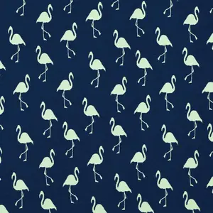 Flamingo Dark Denim Covington Upholstery Fabric