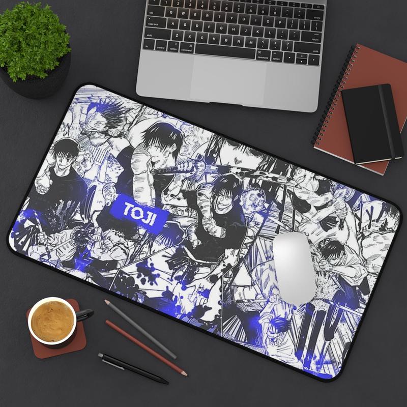 Toji Fushiguro Anime Desk Mat Mousepad, mouse pad, mouse pad for gamers, for the office, unique gifts for friends (3)