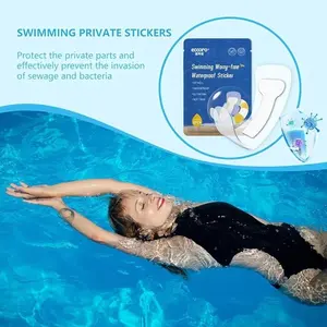 Swimming Waterproof Pad, Skin-Friendly Private Area Protection, Waterproof Underwear Pads, Prevent Stains in Swimming, Daily Activities, Bathing, Spa, Water Sports