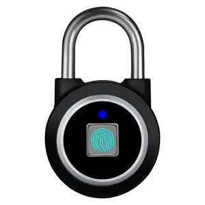Fingerprint Padlock — Smart Keyless Biometric Lock with Bluetooth App