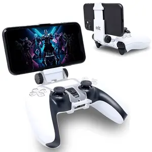 ADZ PS5 Controller Phone Mount Holder Clamp Smart Clip for PS5 DualSense Controller Perfect for PS Remote Play Versatile Compatibility & Smart Clip Design