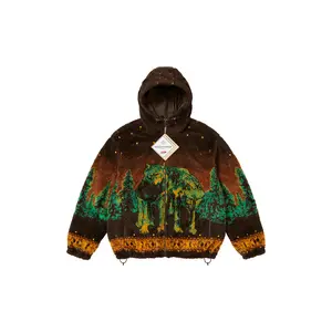 b.b. Simon Reversible Hooded Fleece Jacket "FW25 - Brown" SU26716