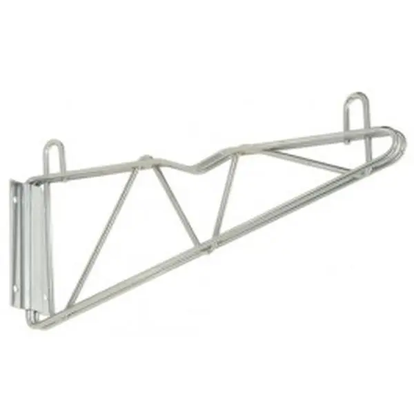 Quantum Storage Wire Cantilever Shelf - 14 in. Direct Wall Mount, Home Decor Organizer Hook & Shelf, Shelves