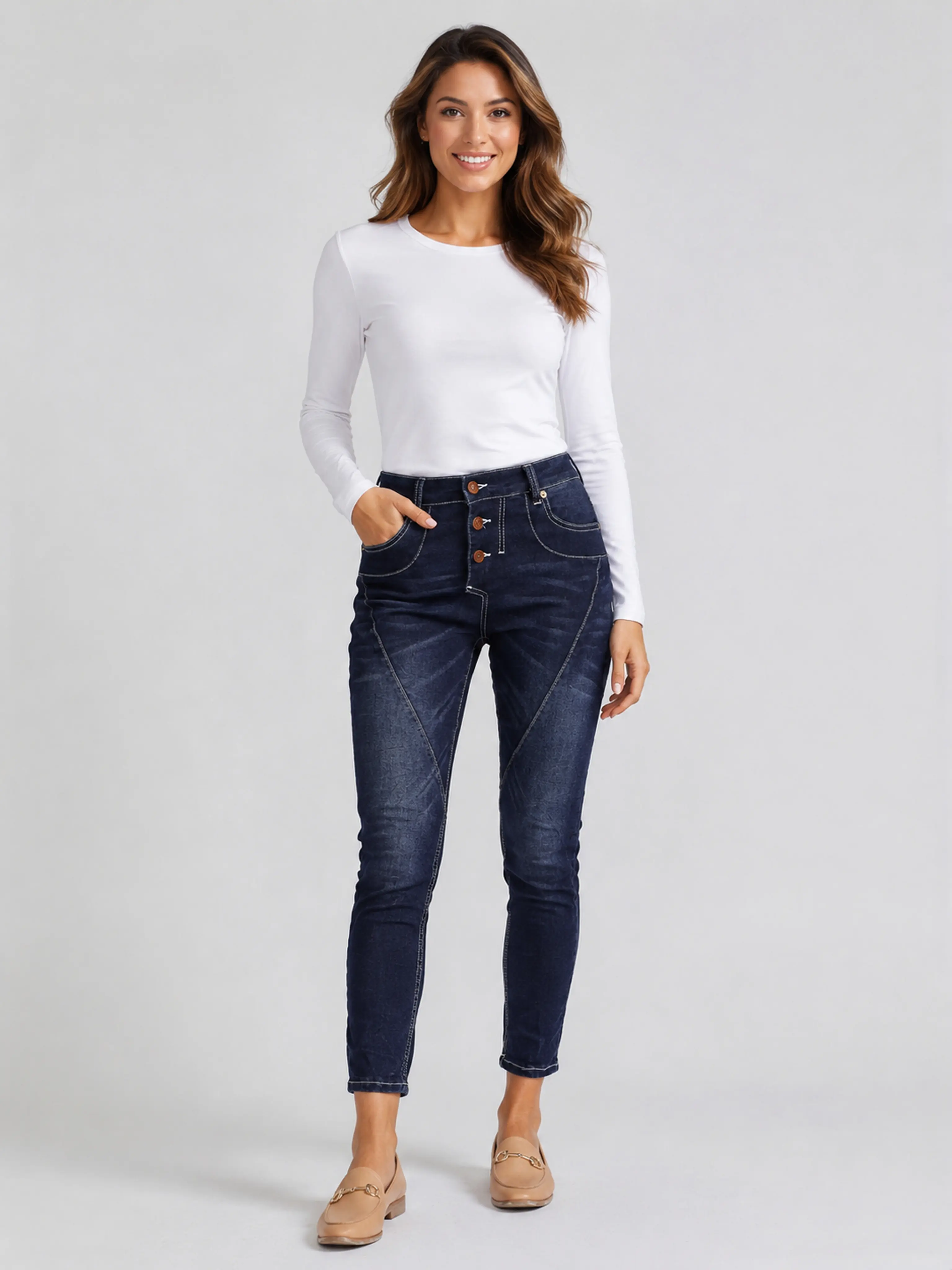 Women's Skinny Jeans for Petite Frames, Easy-to-Style Denim for Everyday Outfits