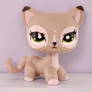 DIY Wapity Shorthair Cat Mini Pet Figure Painting Kit - Customizable, Educational Craft Toy for Kids, Doll Making Specialty DIY Supply