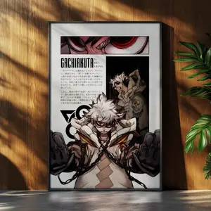Gachiakuta Anime Poster - Rudo Surebrec Anime Manga Poster - Japanese Wall Decor - Anime Wall Print