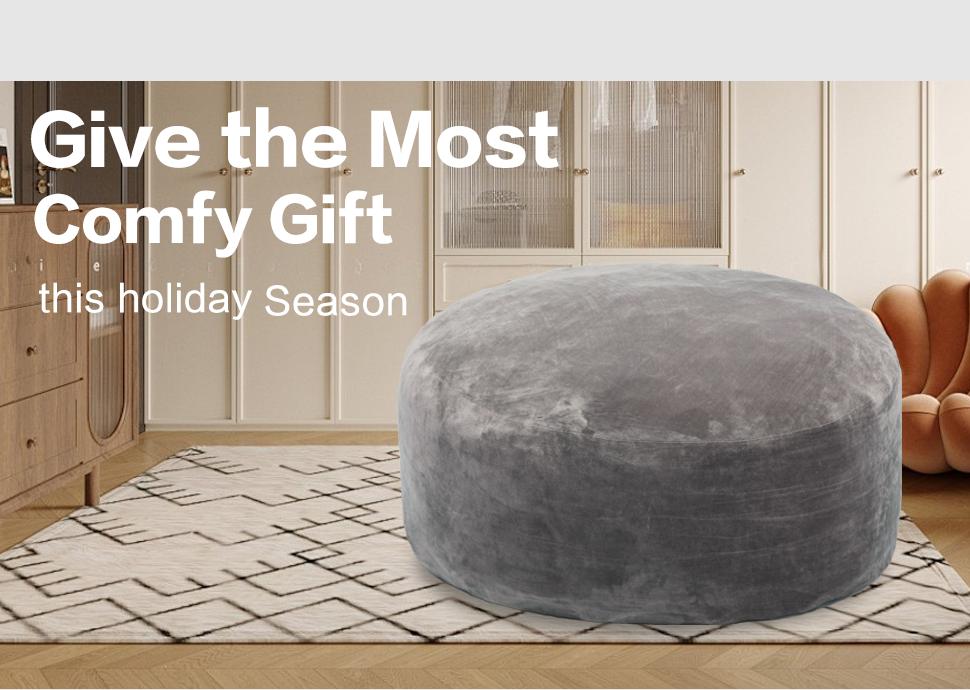 3FT/4FT/5FT/Jumbo (Include Filler) Lazy sofa beanbag Chair Machine washable cover Free Ship:Memory Foam Furniture flannel fabric large bean bag 01 3FT/4FT/5FT/Jumbo (Include Filler) Lazy sofa beanbag Chair Machine washable cover Free Ship:Memory Foam Furniture flannel fabric large bean bag 01