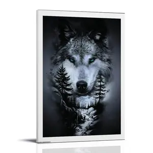 Arctic-wolf Poster Posters Music Album Cover Posters Canvas Wall Art High-Resolution Vintage Band & Artist Prints for Room