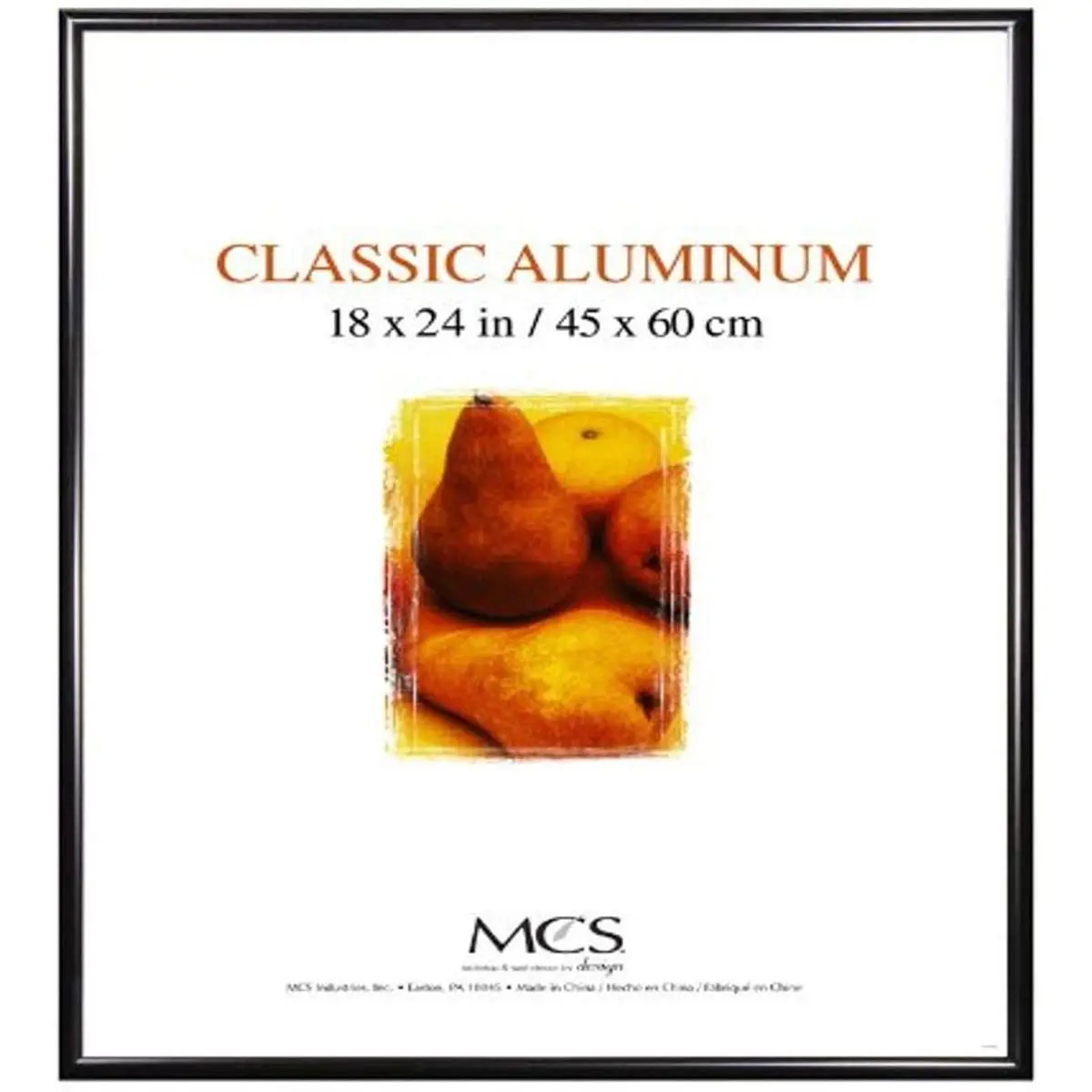 MCS Classic Metal 18x24" Frame, Black