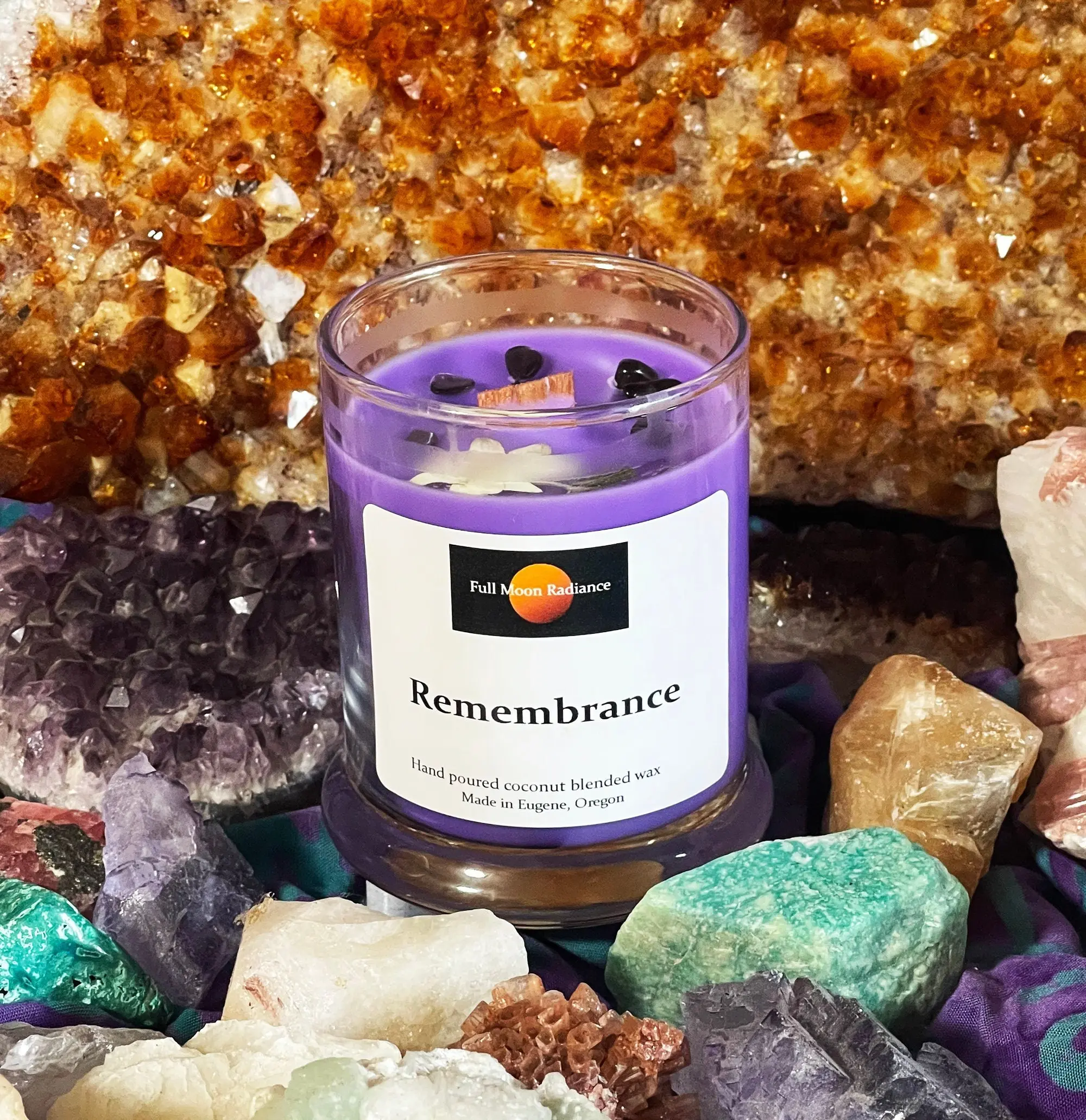 Healing Remembrance Candle for Grief and Loss of Loved One or Pet
