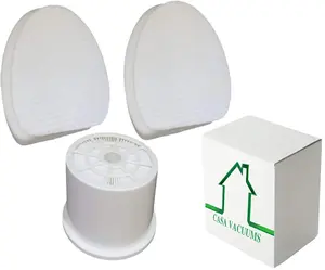 Casa Vacuums Shark Rotator Professional with XL Reach NV400 NV401 NV402 HEPA Exhaust Filter, 2 Foam & 2 Felt Filters, Part # XFH400 & XFF400