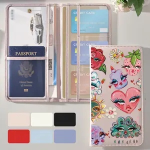 Car Driver's License Organizer with Magnetic Closure, Car Truck Compartment Accessory Case, Multifunctional ID Holder for Important Documents, Driver's License, Cards, Lightweight ID Wallet, Travel Document Holder, Passport Wallet, Passport Cover