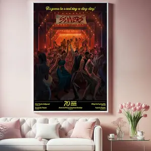 [Sale Up To 51%] Sinners Movie Artistic Graphic Photo Print Cloth Poster, Top-Quality Home Room Wall Decoration