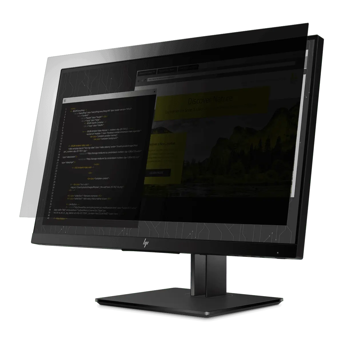 Targus AST039GLZ 4Vu Privcy Screen 4 Way HP Elite E243