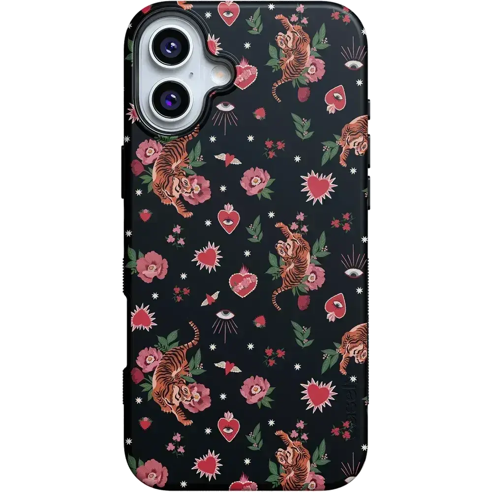 Casely iPhone 17 Case | Wild at Heart | Tiger | Bold Protective Design | Compatible with MagSafe
