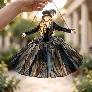 Fleetwood Mac Rumours Stevie Nicks Acrylic Suncatcher, Rhiannon Witch Coven Landslide Suncatcher