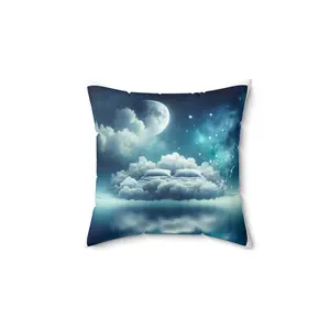 Spun Polyester Square Pillow