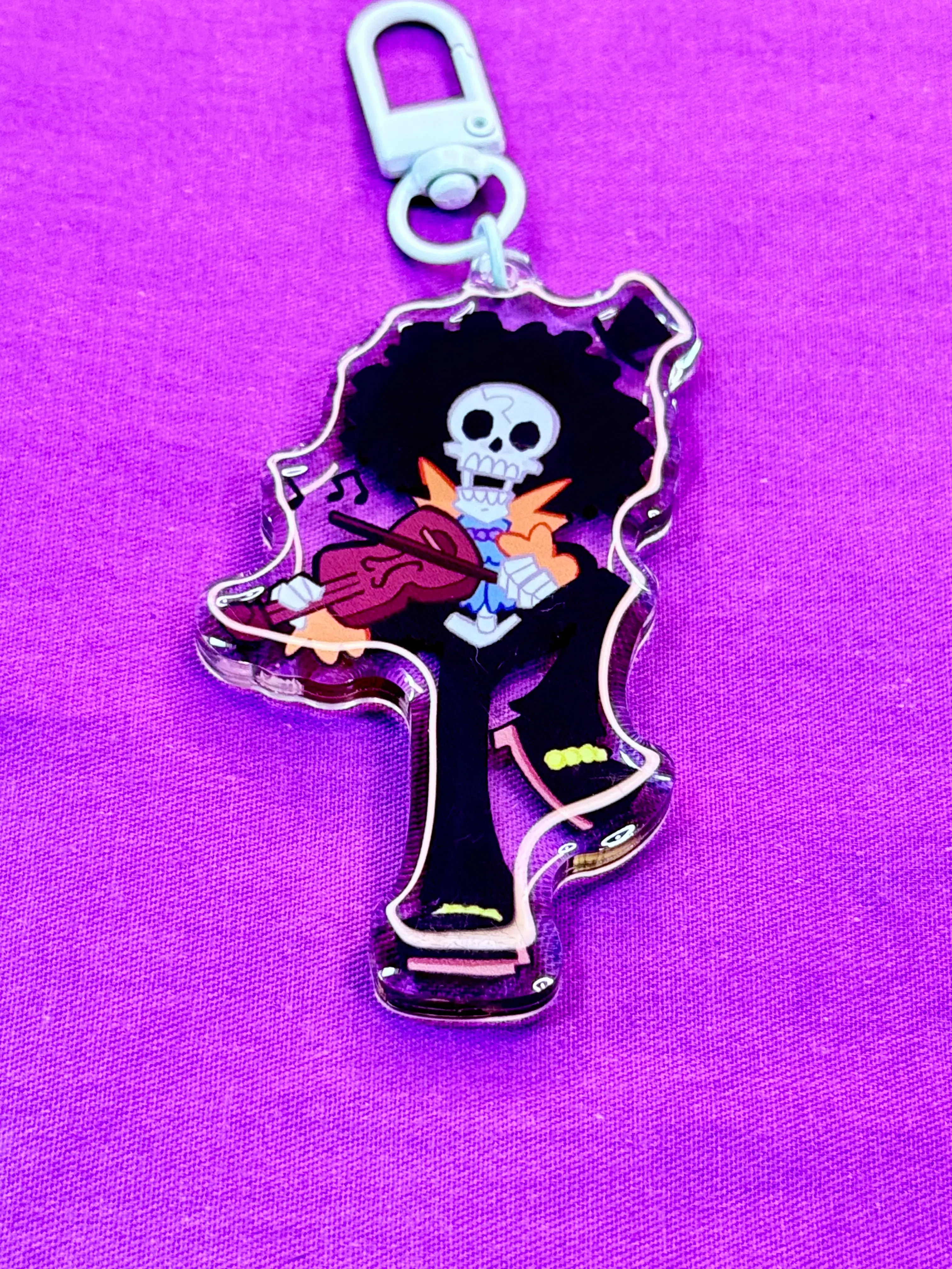 One Piece Keychain: Brook