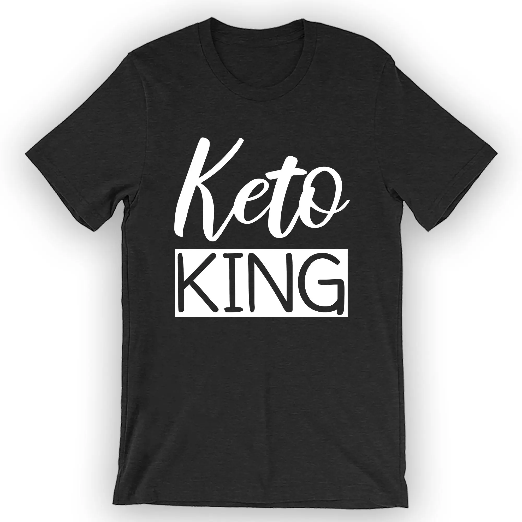 Unisex Keto King T-Shirt Funny Keto Shirt