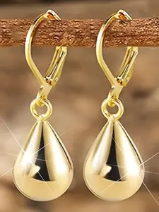 Water Drop Shaped Dangle Earrings, Fashionable Jewelry for Women, Trendy All-match & Exquisite Jewelry for Birthday Gift, Lightweight Earring, Versatile Earrings, Dangling Earrings, Trendy Fashionable Accessories
