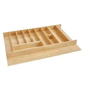 Rev-A-Shelf Wooden Kitchen Drawer Utility Tray Insert 33" x 22", 4WUTCT-36SH-1