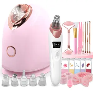 Pjordo-Facial Steamer Spa Kit with 7 Skin Care Tools, Blackhead Remover Tool facial care gift sets for women Pjordo-Facial Steamer Spa Kit with 7 Skin Care Tools, Blackhead Remover Tool facial care gift sets for women