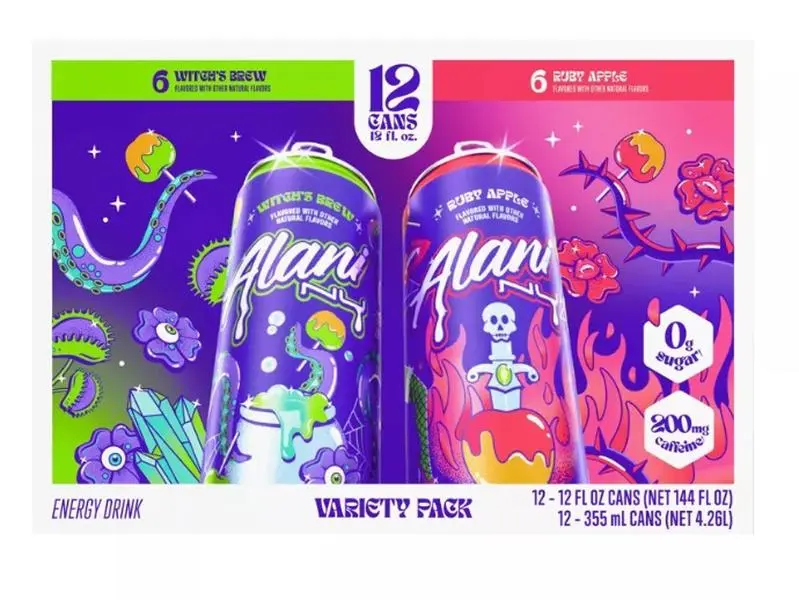 Alani Nu Potion Pack 12-Pack: Witch’s Brew & Ruby Apple