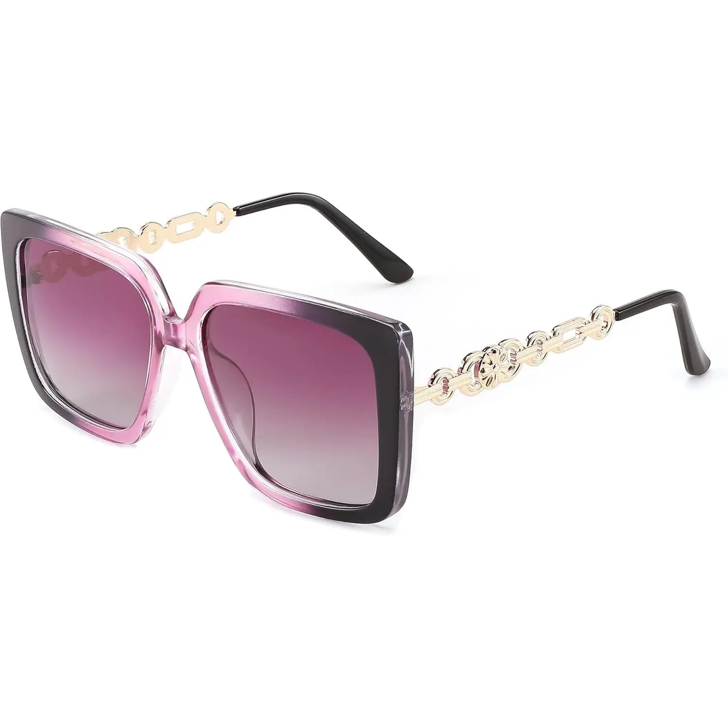 Gradient Purple Frame Purple Lens