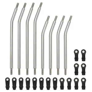 MEUS Racing 324 Wheelbase Stainless Steel Links Set for 1/10 Axial Capra 1.9 UTB RC Crawlers (324mm)