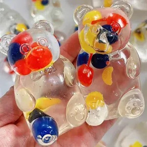 Bear Candy and Sugar Ball Stress Relief Toy, Anxiety Relief, Focus Game, Maltose Filled, Sensory Compression Toy, Birthday Gift, Party Favor