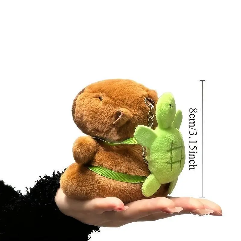 Plush Capybara Case Compatible with AirPods Pro 2, Apple Bluetooth