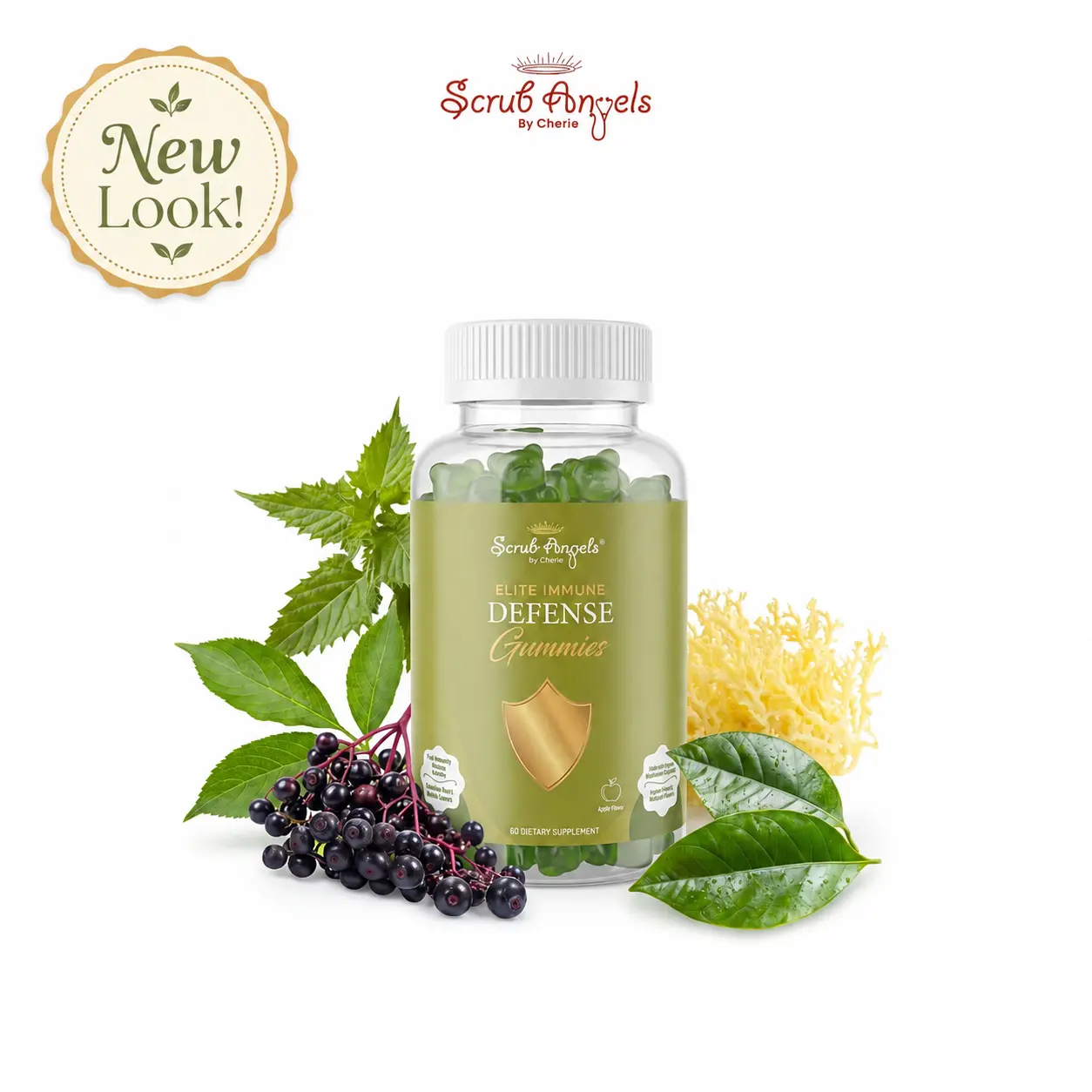 Scrub Angels - Elite Immune Vitality Gummies with Seamoss & Soursop