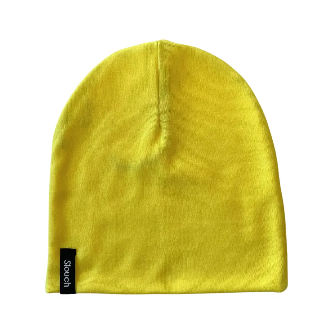Yellow Slouch Beanie