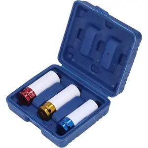 OUDISI 3-Pack Hub Nut Sleeve Set - Chrome-Moly Material, Wear-Resistant Hand Tool Kit for Household Use